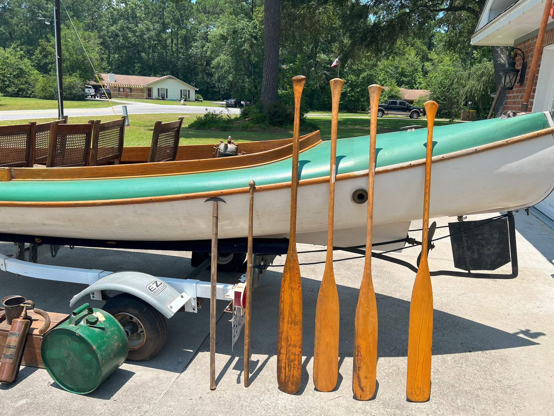 1910 20'6" Chestnut Canoe Launch