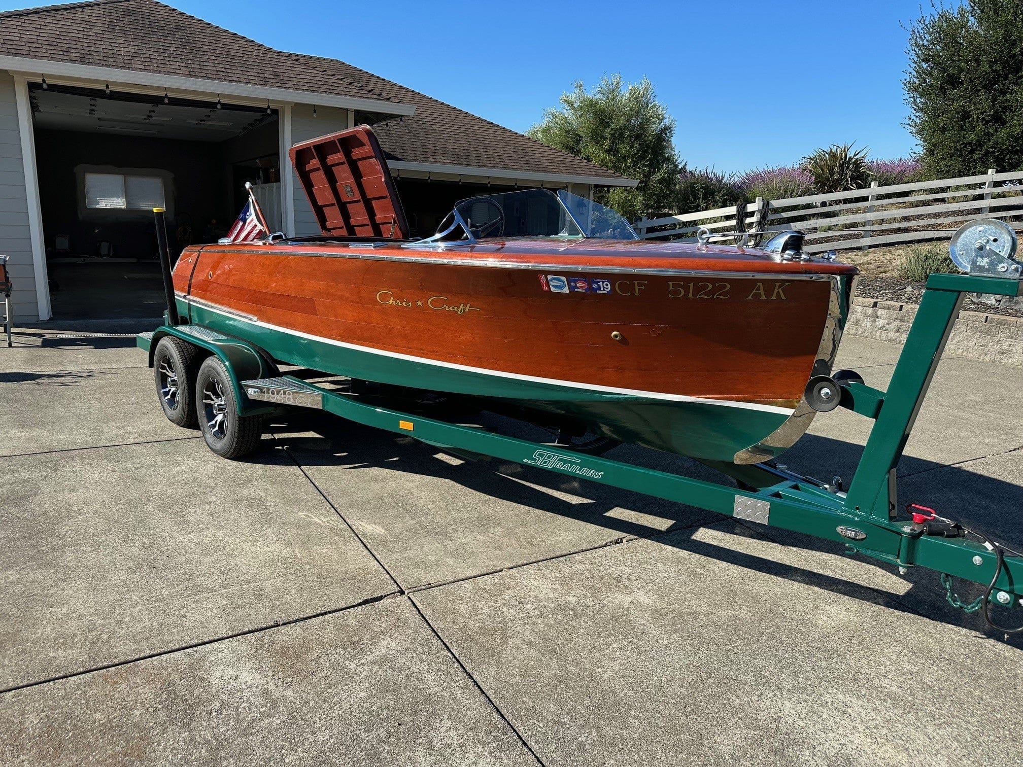 1948 CHRIS-CRAFT 17' DELUXE