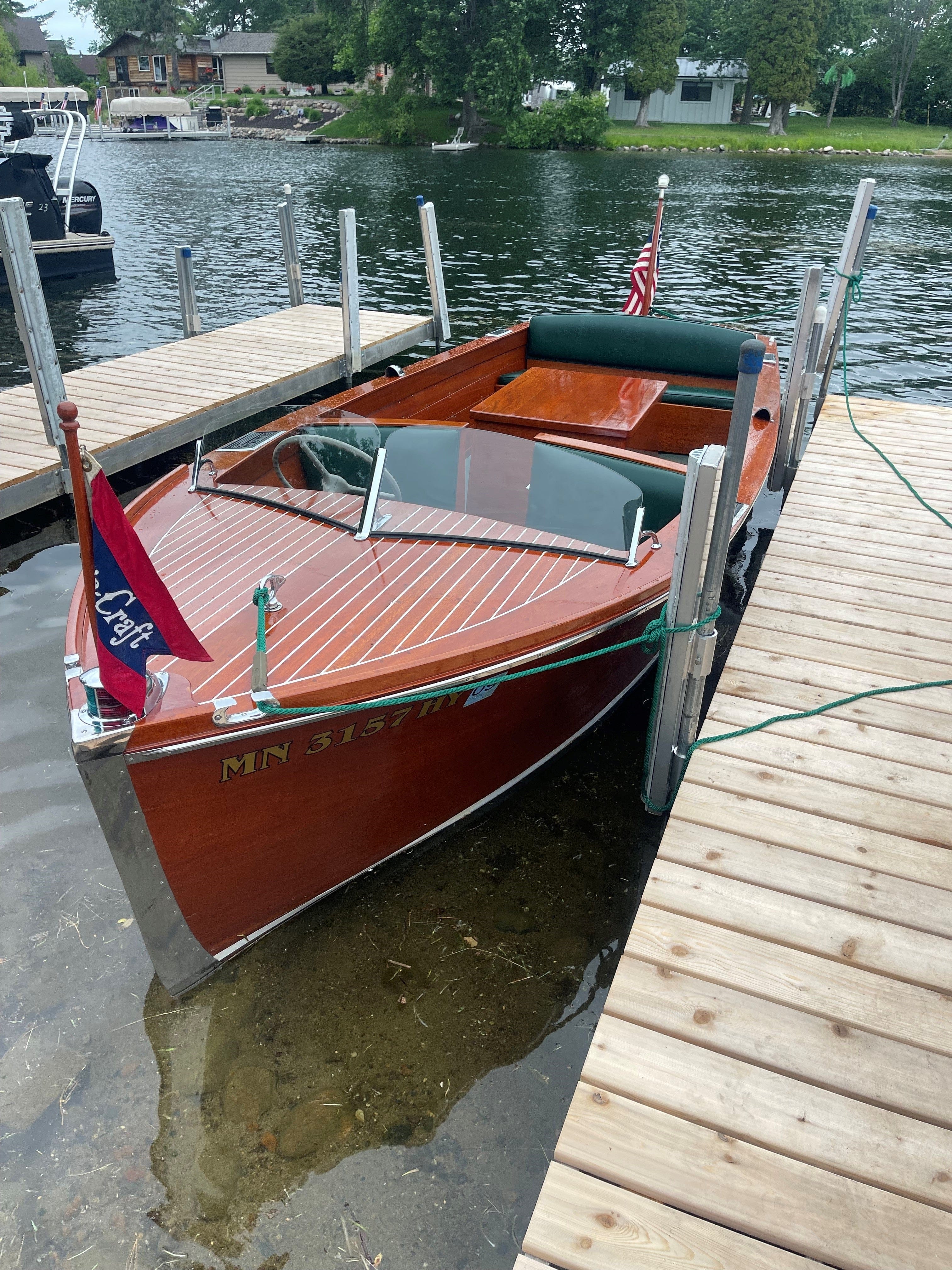 1940 CHRIS-CRAFT 18' UTILITY RUNABOUT