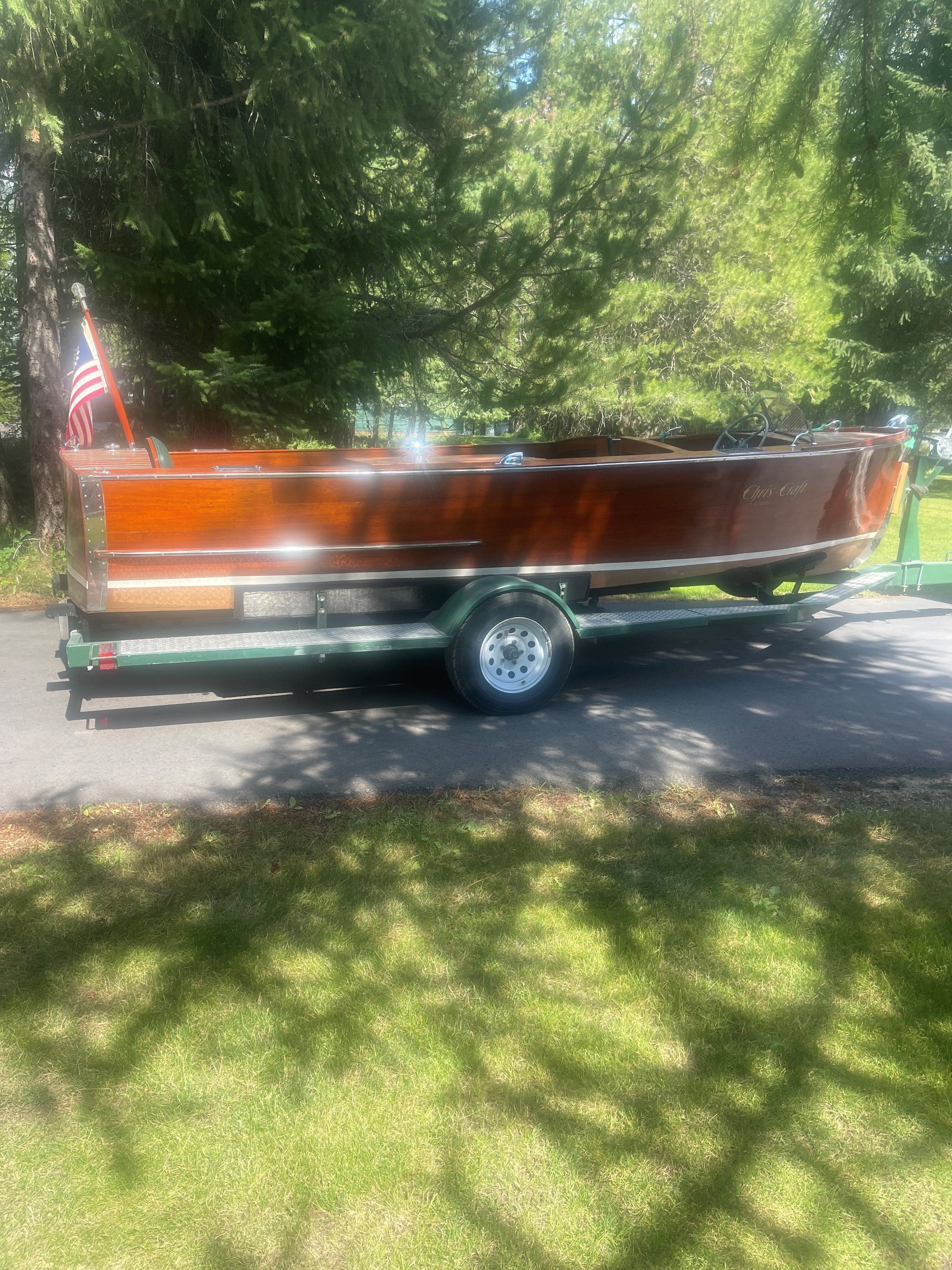 1940 CHRIS-CRAFT 18' UTILITY RUNABOUT