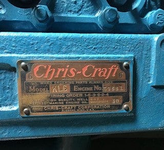 1954 CHRIS-CRAFT 17' SPORTSMAN