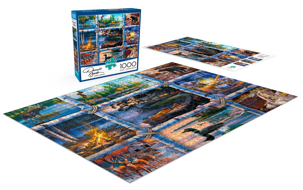 JIGSAW PUZZLE - North Country - By Darrell Bush - 1000 PCS