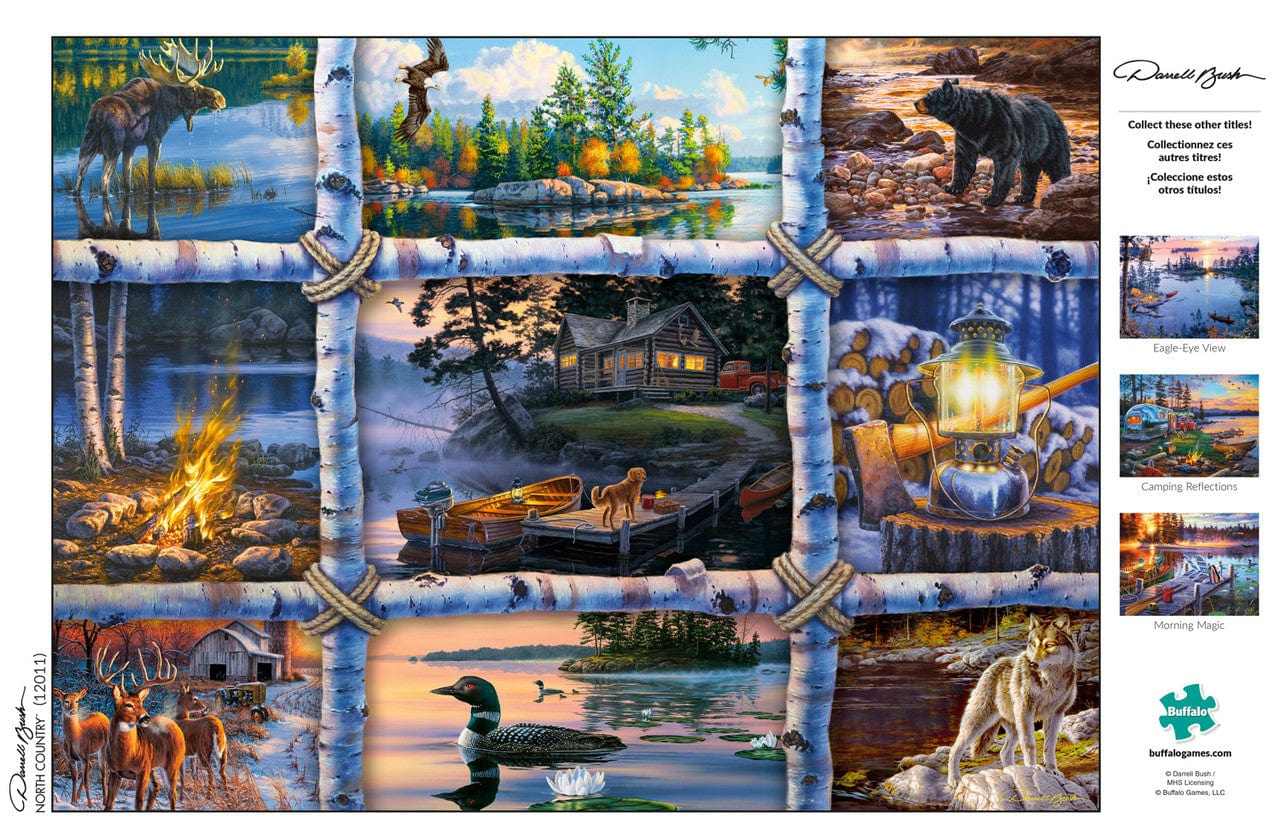 JIGSAW PUZZLE - North Country - By Darrell Bush - 1000 PCS