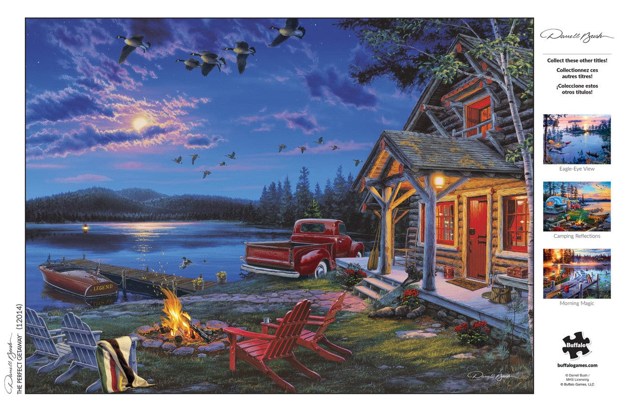 JIGSAW PUZZLE - The Perfect Getaway - By Darrell Bush - 1000 PCS