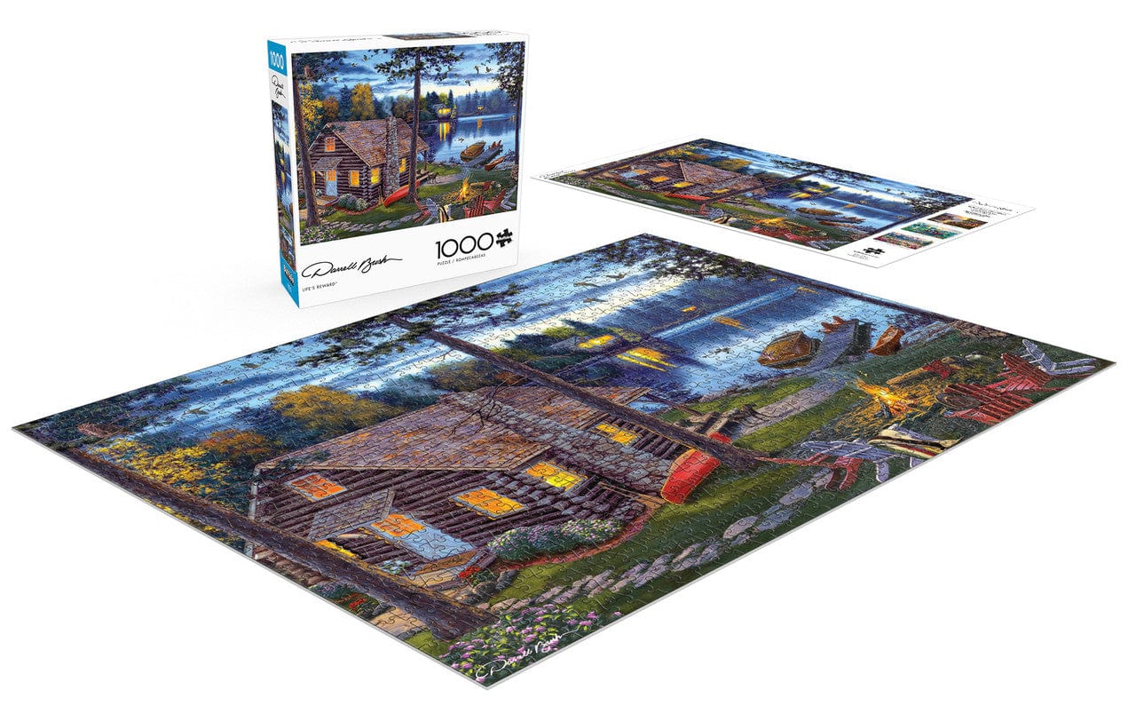JIGSAW PUZZLE - Life's Reward - By Darrell Bush - 1000 PCS