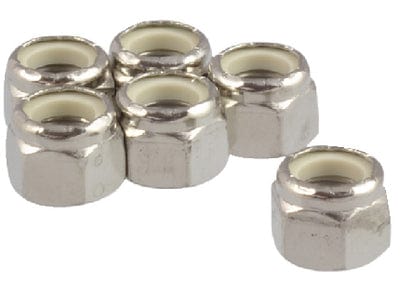 SeaStar HF6008 1/2" NF Nylon Brass Nuts: 6/sets