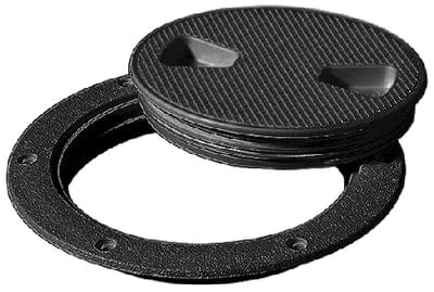 Tempress 43035 Screw Out Deck Plate: 4" Black