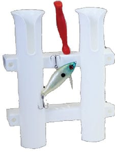 Tempress Fish-On Rod Holder: Double White