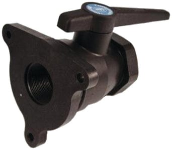 Forespar MF849 1-1/2" Marelon Flange Mounting PTFE Seacock