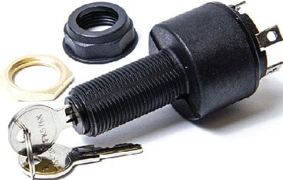 Sierra MP39100 Magneto 3 Position 11/8" Polyester 5 Screw Terminal 12V 15 Amp Ignition Starter Switch