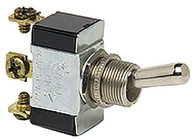 Cole Hersee 55021BP Toggle Switch: (ON)-OFF-(ON) SPDT: Retail Pkg