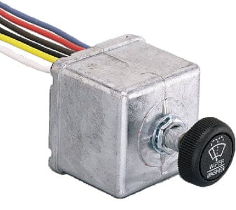 Cole Hersee 7560001 4-Position Dual Motor 3-Speed Wiper Switch