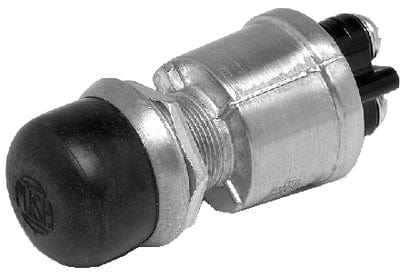 Cole Hersee 9245BP Heavy Duty Push Button Switch w/Diecast Zinc Housing