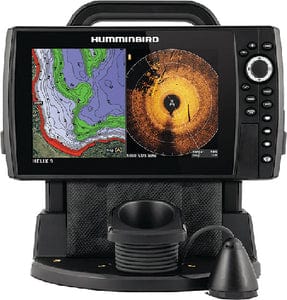 Humminbird 4117901 Ice Helix 9 MSI+ GPS G4N Mega 360 Bundle