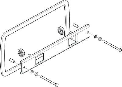 Humminbird 7401741 IDMK H7R In Dash Mounting Kit