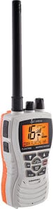 CobraMarine 6 Watt Floating Handheld VHF Radio: White