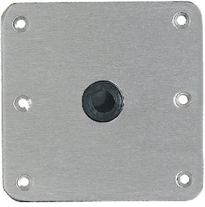 Attwood 67739 7" x 7" Lock'N-Pin™ 3/4" Pin Stainless Base Plate: Bulk