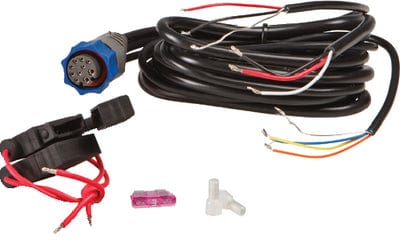 Lowrance 000-0099-98 PC-26BL Power Cable with Speaker Output