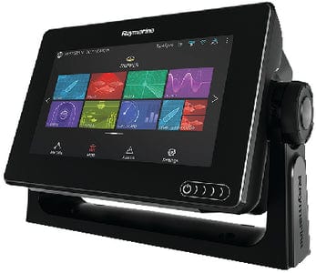 Raymarine Axiom™ 7" Touch Screen MFD w/DownVision: 600W Sonar w/CPT-100DVS & NAG Charts