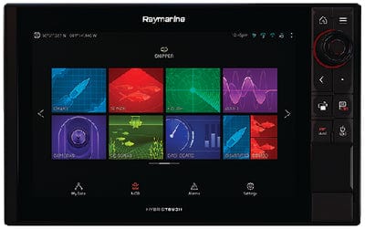 Raymarine E7037200NAG Axiom™ Pro 12.1" High Performance Multifunction Navigation Display: 12 RVX w/NAG Charts