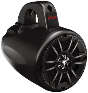 Boss 4" 2-Way Bluetooth Waketower Speaker Pods - Amplified: Black Pr.