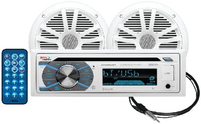 Boss MCK508WB6 CD/USB/SD: MP3: WMA: FM/AM Player/Bluetooth w/6.5" Speakers
