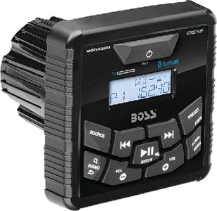 Boss Bluetooth<sup>®</sup> Weatherproof In-Dash Gauge Digital Media AM/FM Receiver