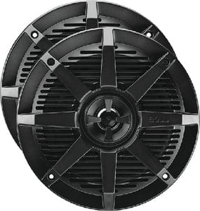 Boss 6-1/2" Marine Speakers: Black: pr.