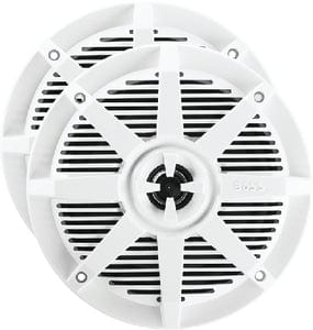 Boss 6-1/2" 2-Way Marine Speakers: White: pr.