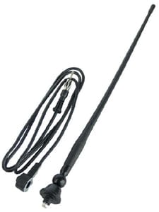Boss Audio MRANT12 AM/FM Rubber Antenna: Black