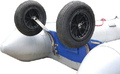 Get your small craft to and from the water quickly: safely: and easily!<BR><UL><LI>316 stainless steel frame and pivot bracket</LI><BR><LI>Precision molded: non-corrosive wheel hubs</LI><BR><LI>Stainless steel installation hardware included</LI><BR><LI>Easy-to-follow instructions</LI></UL><BR><B>This product is not designed to be towed behind a vehicle.</B>