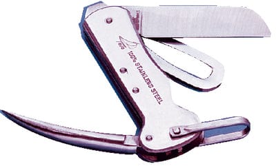 Davis 1551 Stainless Steel Deluxe Rigging Knife