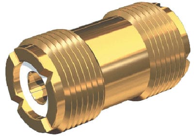 Shakespeare PL258G Barrel connector for PL-259-ended cables