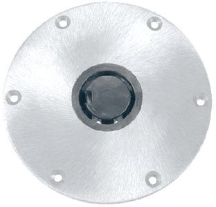 Springfield Plug-In™ 9" Round Aluminum 2-3/8" Base: Satin Finish