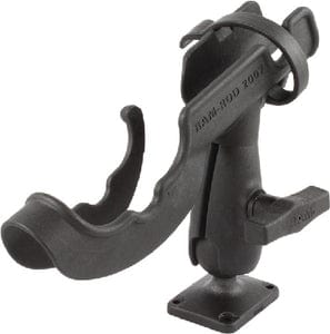 RAM-ROD™ 2007 Fishing Rod Holder with Rectangle Flat Surface Base