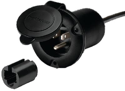 Pro Mariner 51300 AC Plug Holder+: Black