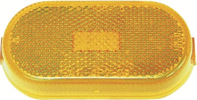 Anderson Replacement Oval Combination Clearance/Side Marker Light Replacement Lens: Amber
