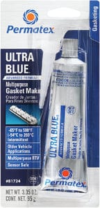 Permatex 59603 Ultra Blue<sup>®</sup> Multipurpose RTV Silicone Gasket Maker: 3.35 oz.