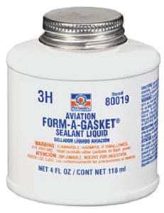 Permatex PTX3H Aviation Form-A-Gasket<sup>®</sup> No. 3 Sealant Liquid: 118 ml.