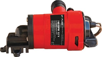 750 GPH Low Boy Bilge Pump: 12V