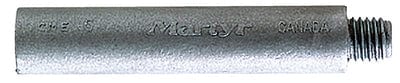 Martyr Engine Cooling System Replacement Zinc Anode (Brass Plug Not Included): 3/4" x 2"