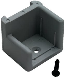 T-H Marine Pontoon Door Stops With Ribs Fits Up to 1-1/4" Tubing