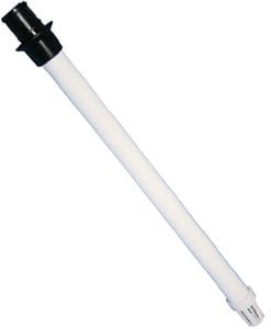 T-H Marine Push In Overflow Drain Tube Straight Fits All T-H 1-1/2" Thru Hulls: 18" L With Screen
