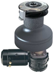 Lewmar Evo<sup>®</sup> 12V Electric 2-Speed Self-Tailing Winch: 40EST (E): Alloy Grey