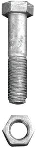 Tie Down Engineering Dock Hardware - Galvanized Hex Head Bolt Set 3/4" x 3-1/2" (8 Per Bag)