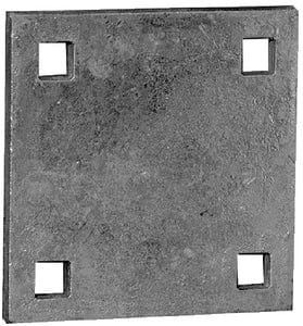 Tie Down Engineering Dock Hardware - 5" x 5" Back Up Plate: Commercial Grade