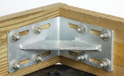 Tie Down Engineering Dock Hardware - Inside Corner 8-1/4"L x 5"H