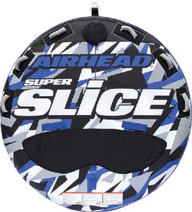 Kwik-Tek Airhead AHSSL32 Inflatable 3 Person Rider Blue Super Slice<sup>®</sup> Deck Tube