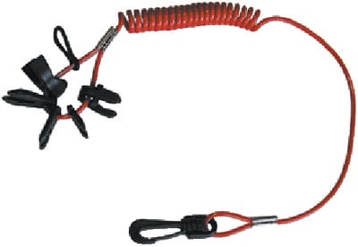 Airhead Outboard Kill Switch Keys With Lanyard - 7 Keys Fits Most Outboards