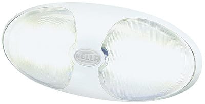 Hella DuraLED 12/24V DC White Light 12 LED Lamps With Switch: White Shroud